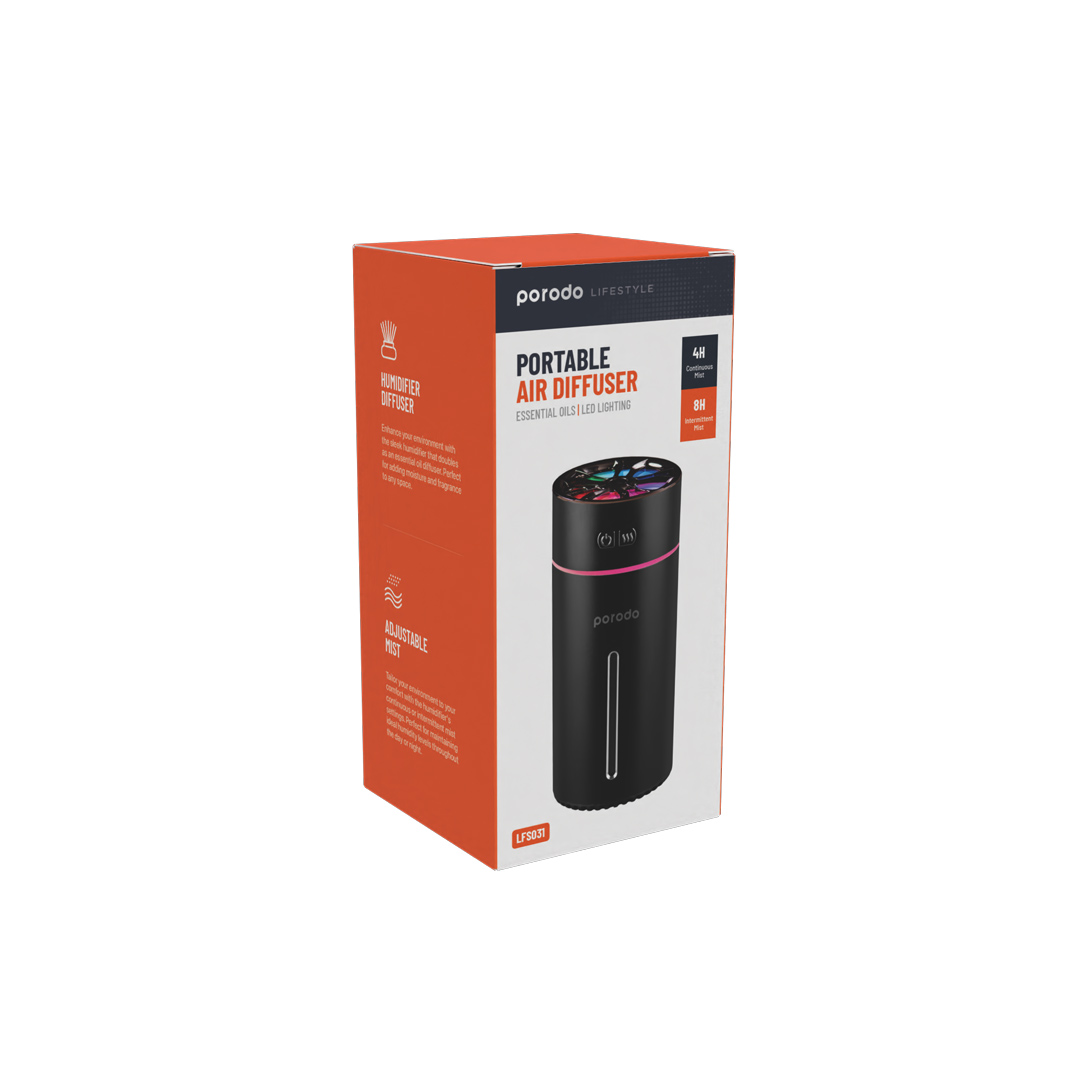 خوشبو کننده ماشین برند porodo مدل PD-LFST031-BK
