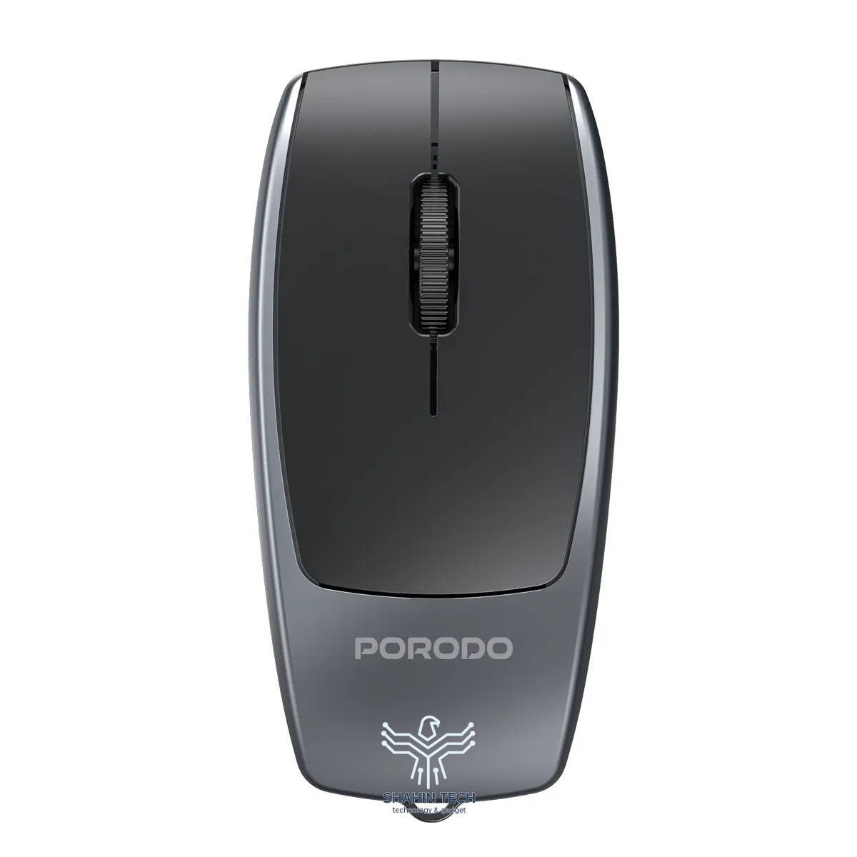 ماوس بی سیم برندPORODO با دقت 1600DPI به همراه کارت خوان