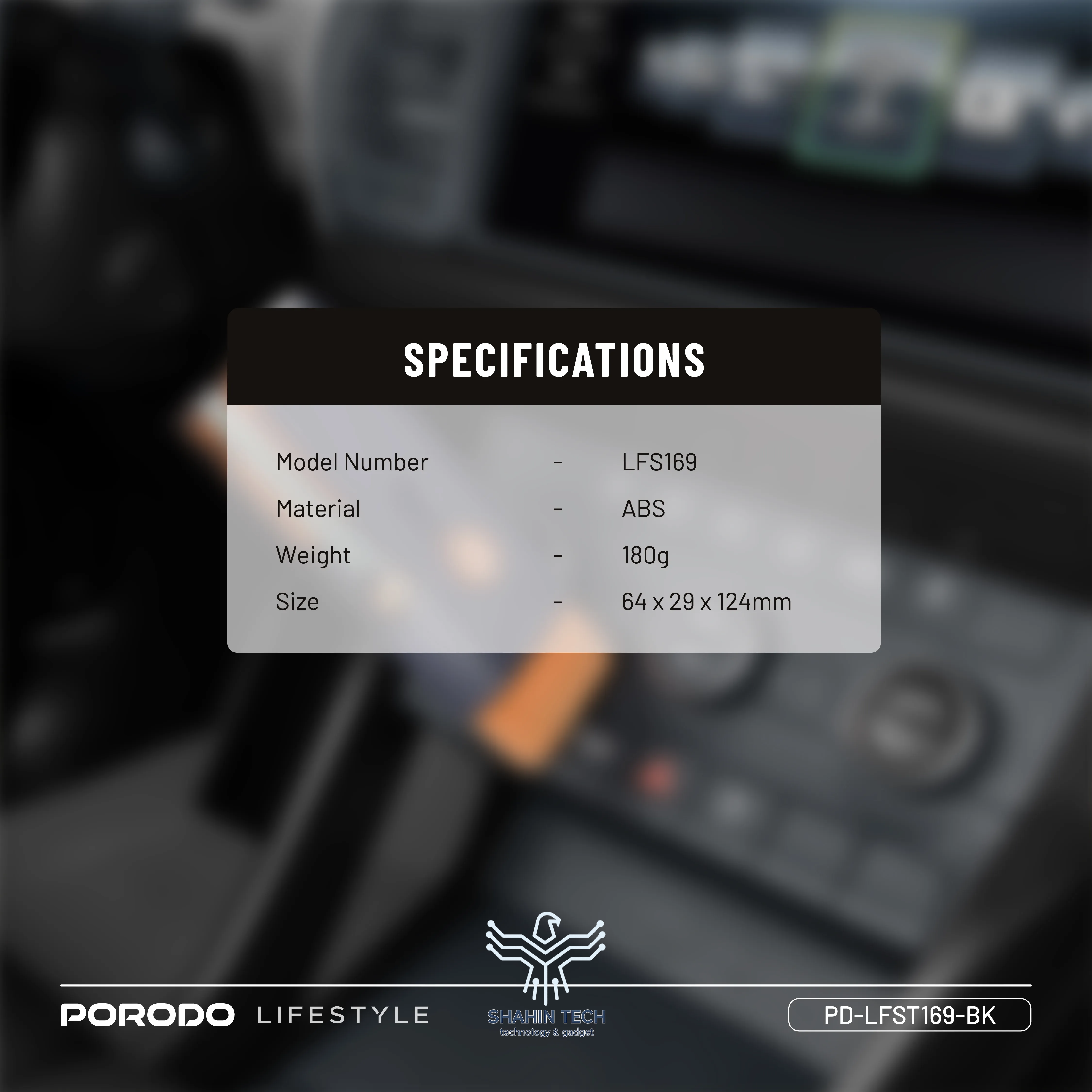 کیت ایمنی اضطراری خودرو برند PORODO