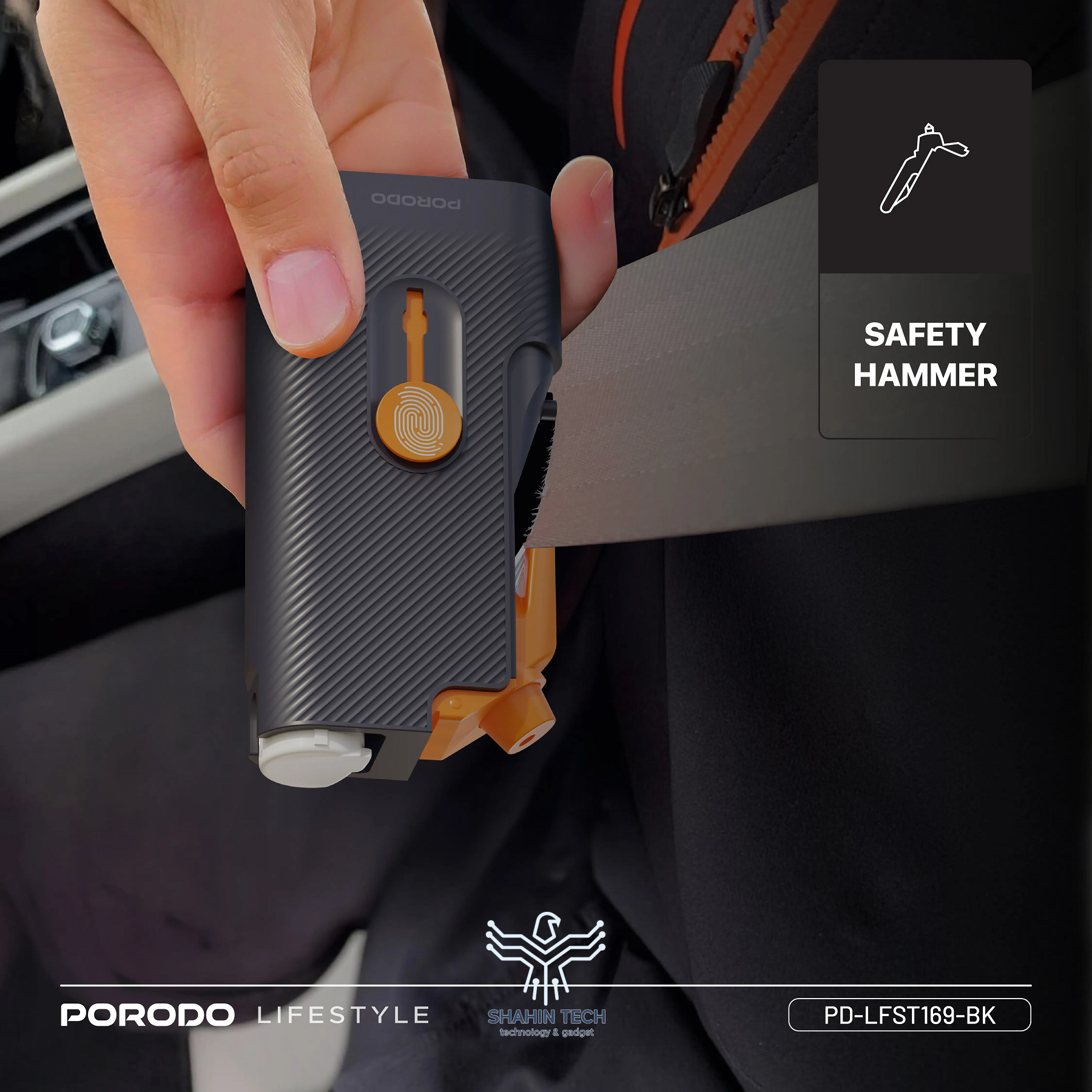 کیت ایمنی اضطراری خودرو برند PORODO