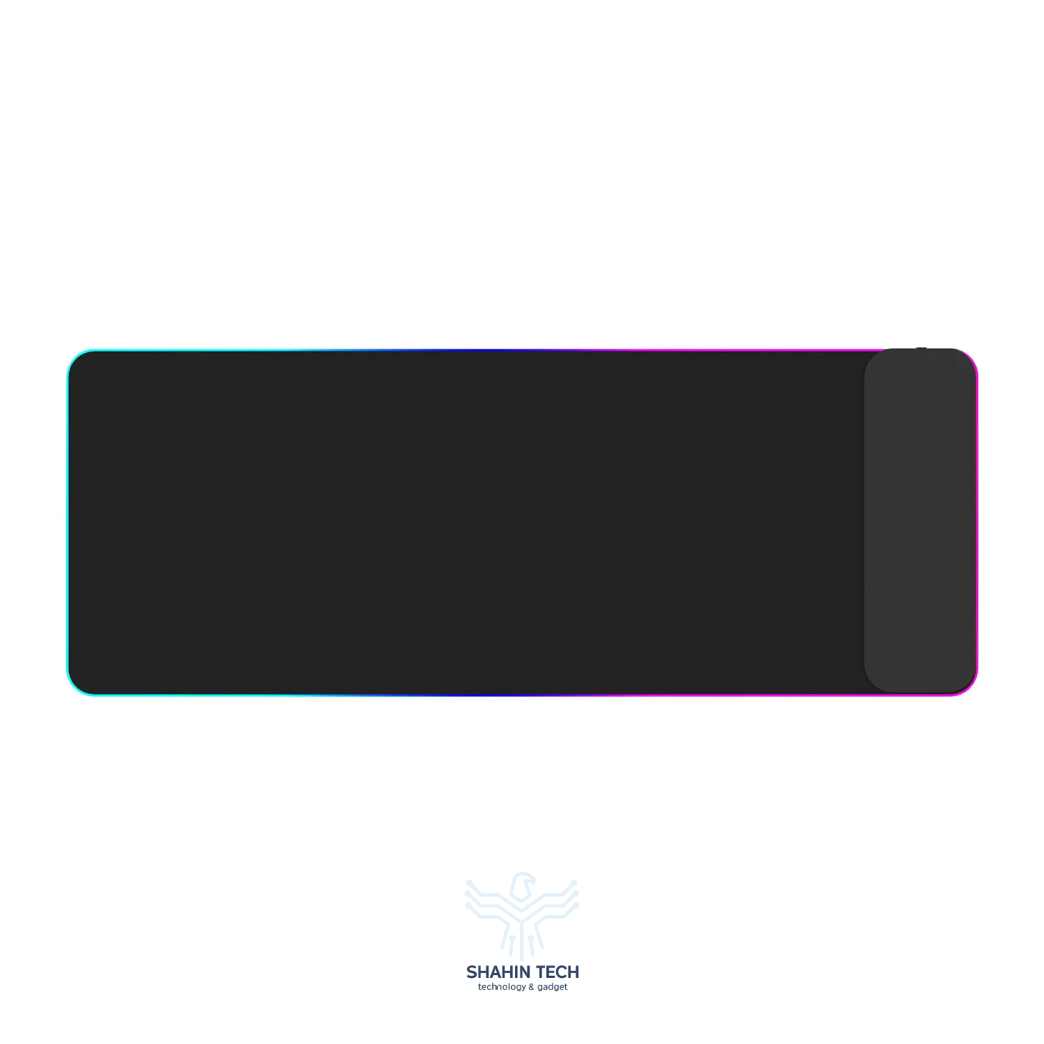 پد موس گیمینگ Porodo Gaming RGB با شارژر بی‌سیم سریع 15 واتی