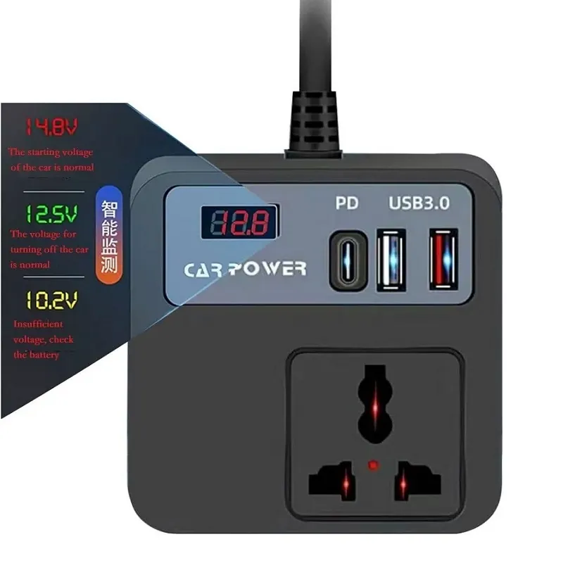 اینورتر برق خودرو فندکی مدل CAR POWER
