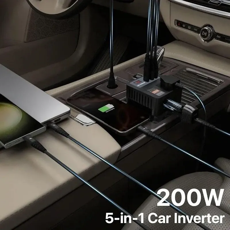 اینورتر برق خودرو فندکی مدل CAR POWER