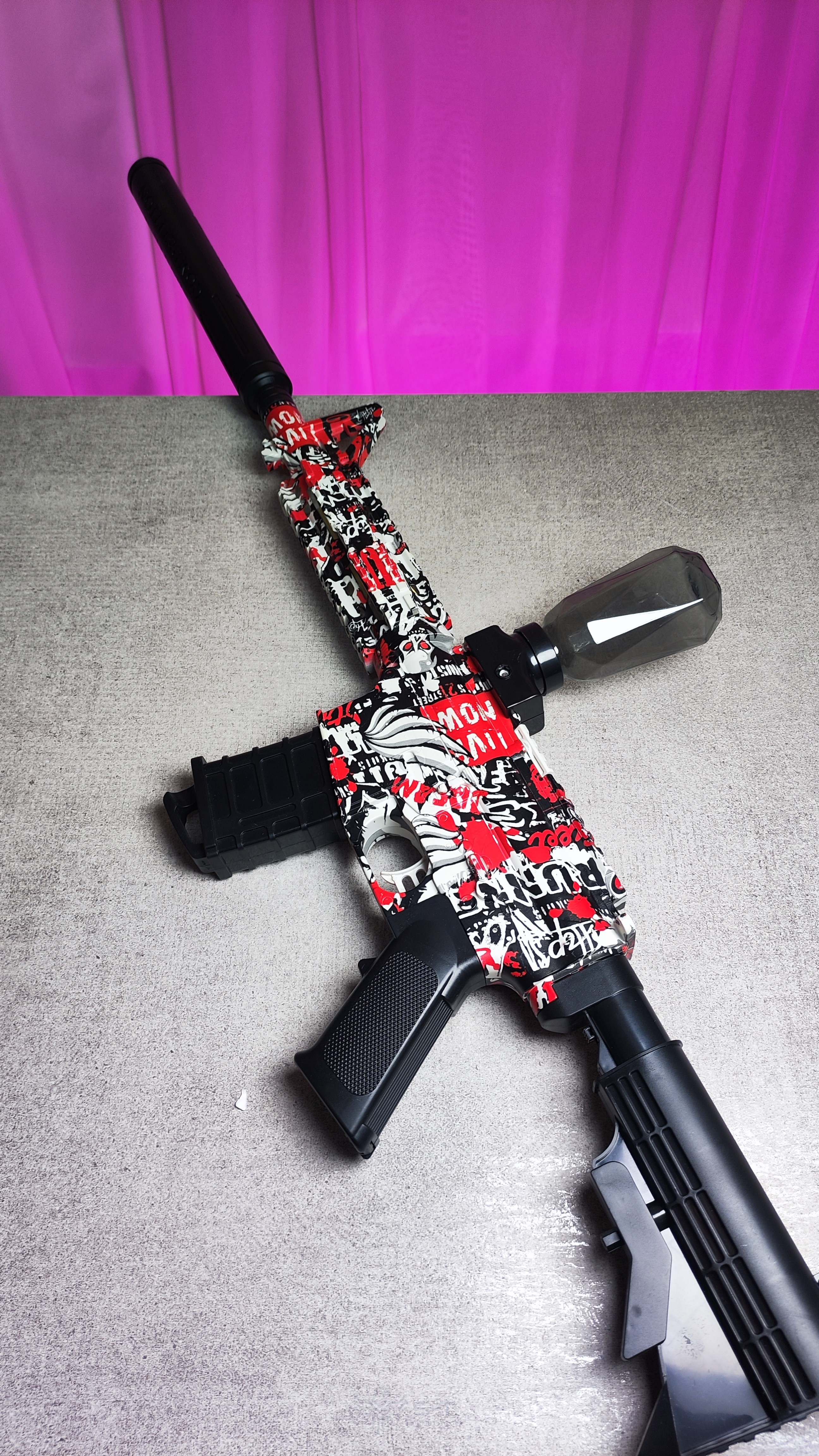 تفنگ تیر ژله ای مدل M4A1