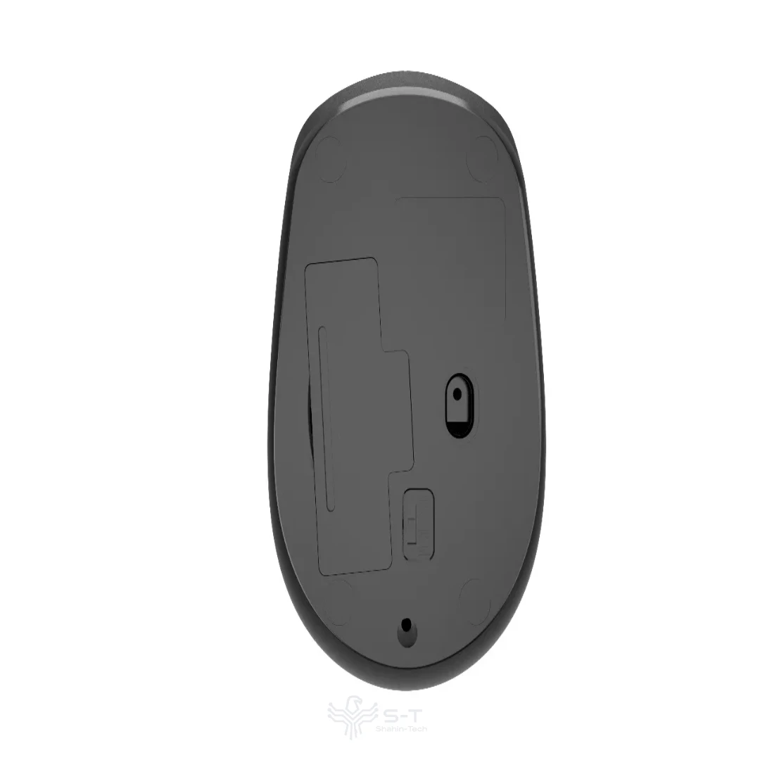 موس بیسیم شارژی بلوتوثی پرودو مدل Porodo 1600DPI Wireless Mouse PDETK04