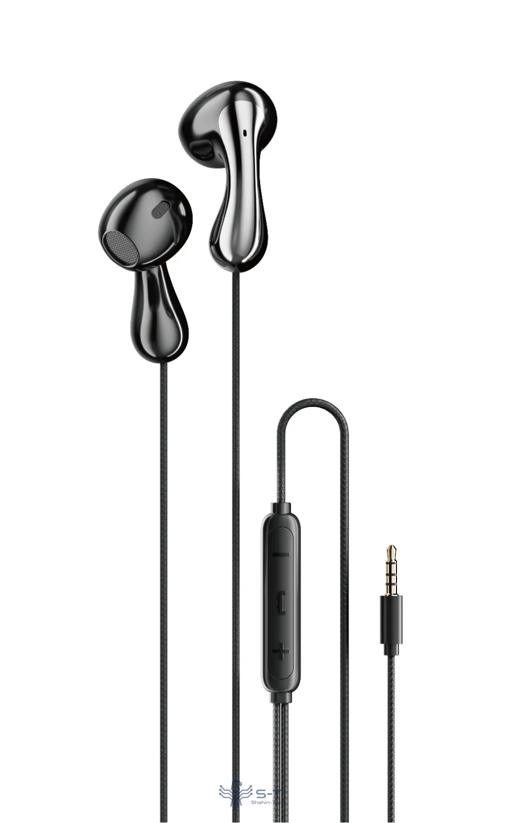 هدفون سیمی استریو Porodo Soundtec با جک 3.5 میلی‌متری - مشکی